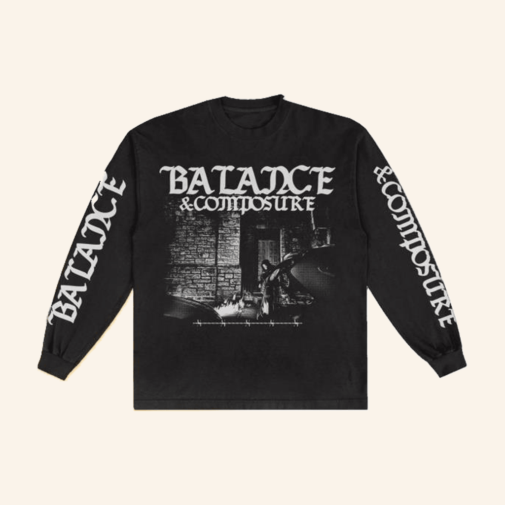 Balance And Comp Band Merch Reaper Black Long Sleeve T-Shirt Gifts For Husband Balance And Comp Band Merch Reaper Black Long Sleeve T-Shirt Gifts For Husband