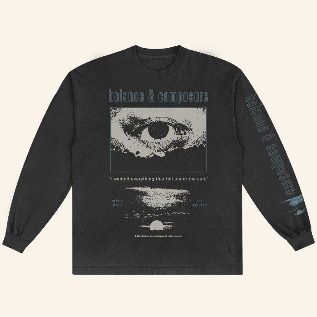 Balanced Comp Merch Eye Black Long Sleeve Shirt Gifts For Husband Balanced Comp Merch Eye Black Long Sleeve Shirt Gifts For Husband