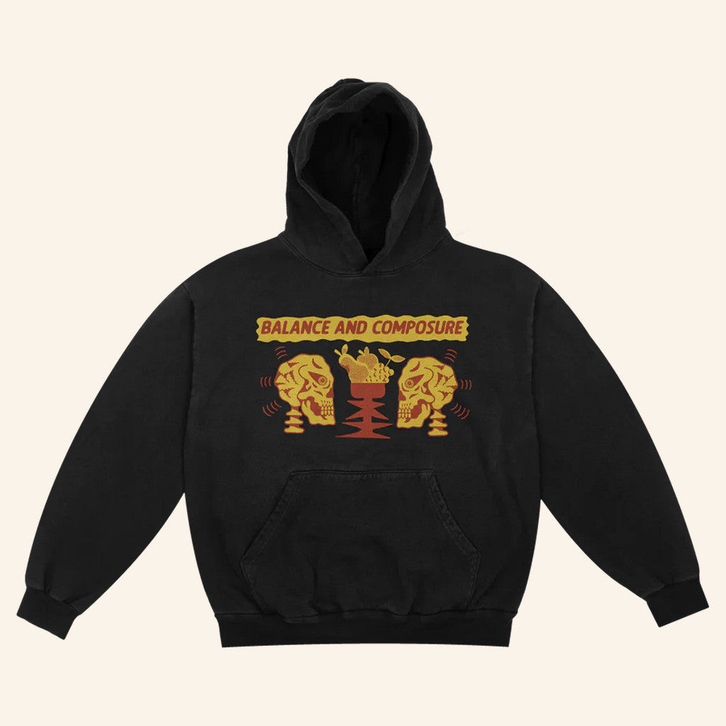 Balanced Comp Merch Skull Fruit Black Hoodie Gifts For Dudes Balanced Comp Merch Skull Fruit Black Hoodie Gifts For Dudes