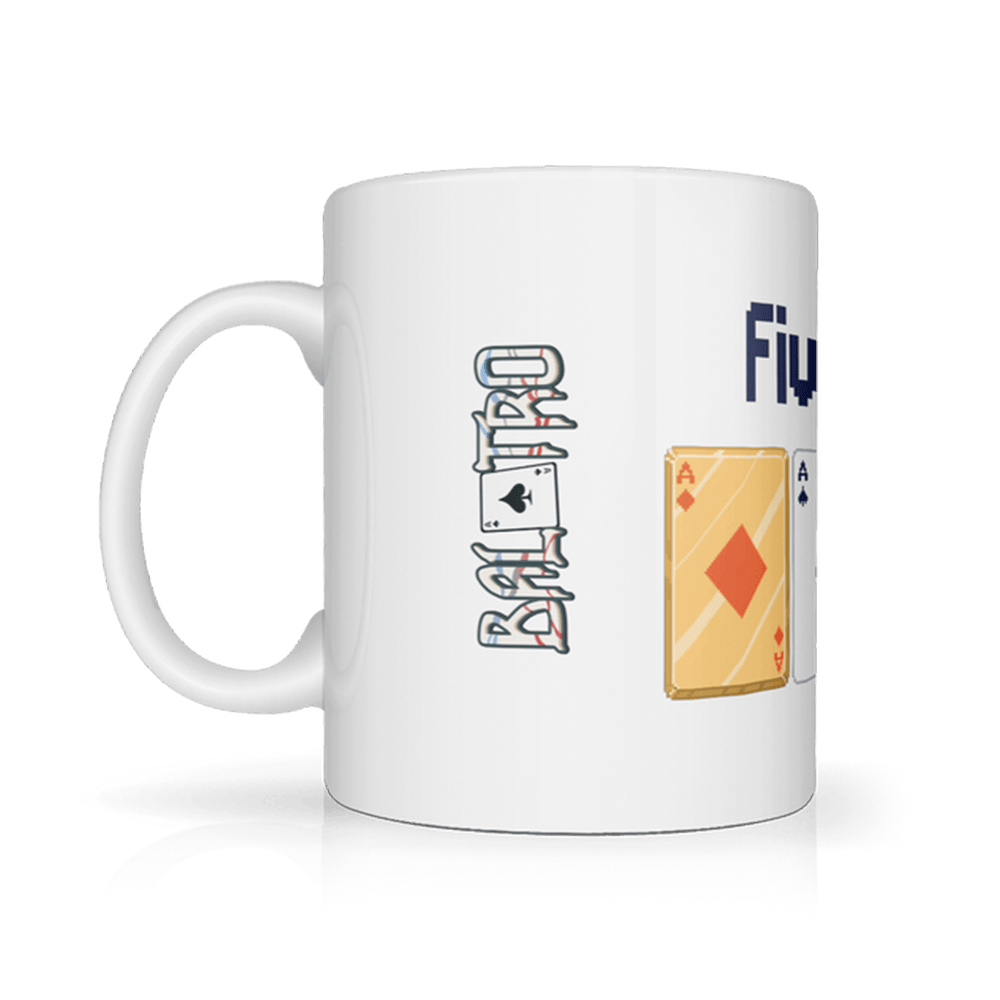 Balatro Merch Balatro - Five Of A Kind Mug Gifts For Game Fans