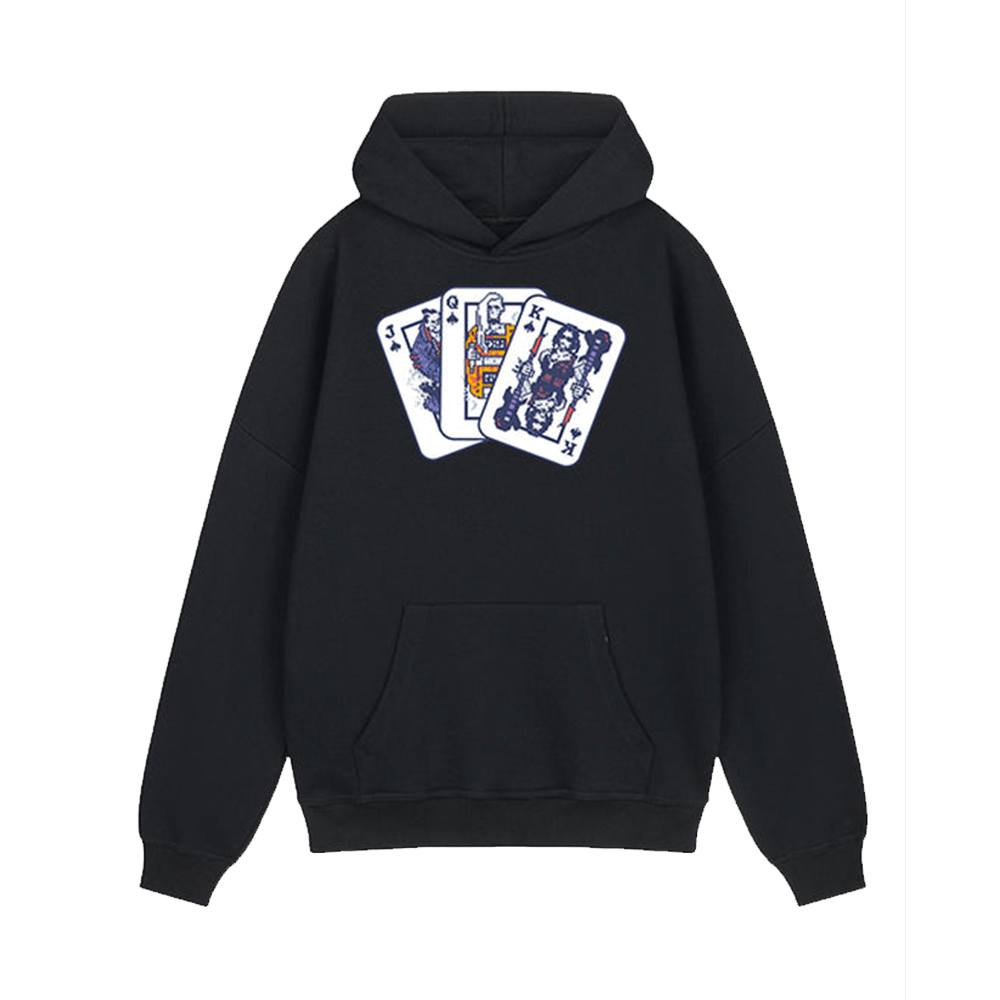 Balatro Merch Cyberpunk 2077 X Balatro All In Hoodie Father's Day Gifts For Son Gift for Dad Balatro Merch Cyberpunk 2077 X Balatro All In Hoodie Father's Day Gifts For Son Gift for Dad