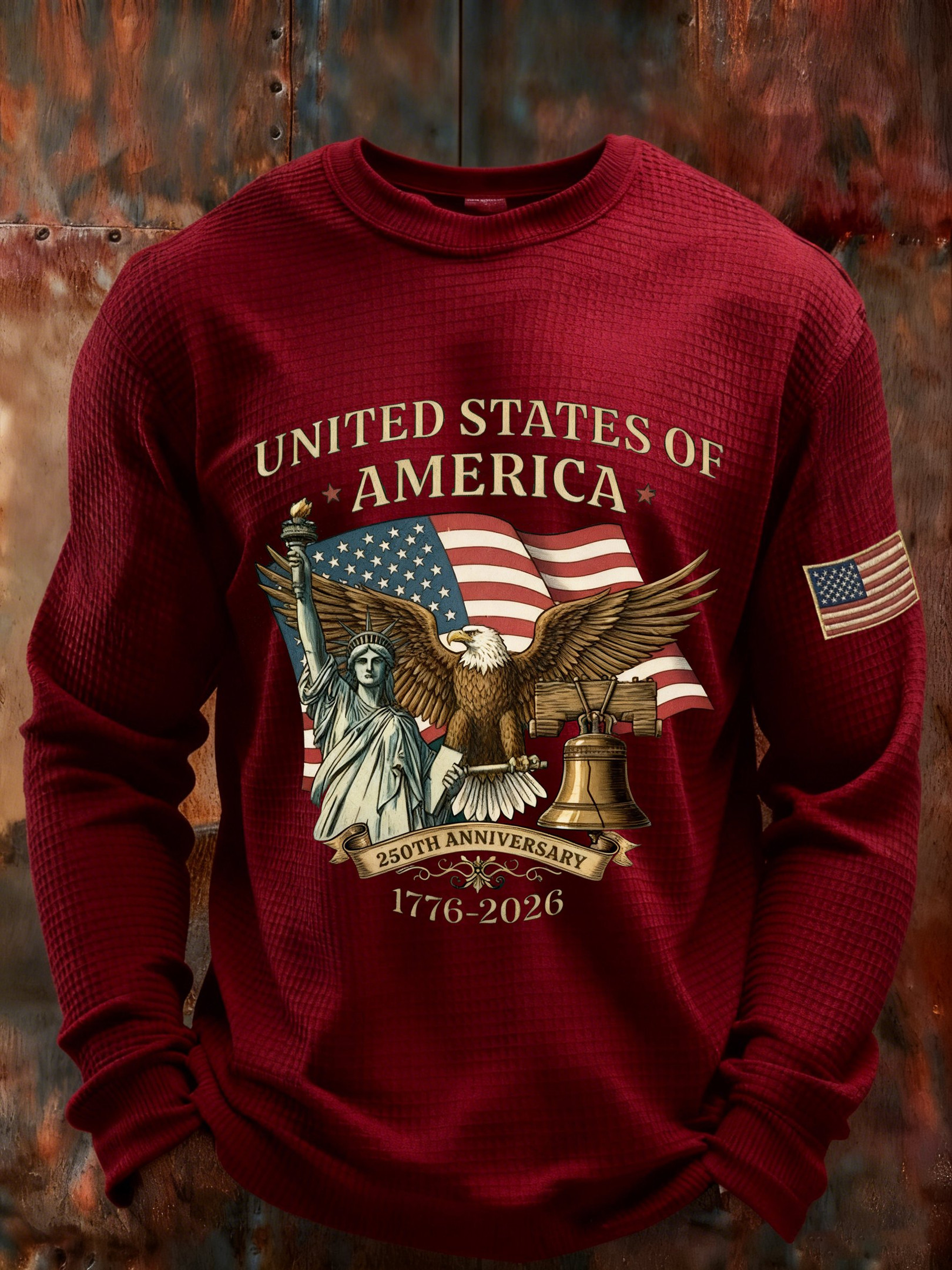 Bald Eagle 250 Years Of America Long Sleeve Shirt Fourth Of July Apparel Gifts For Patriots Bald Eagle 250 Years Of America Long Sleeve Shirt Fourth Of July Apparel Gifts For Patriots