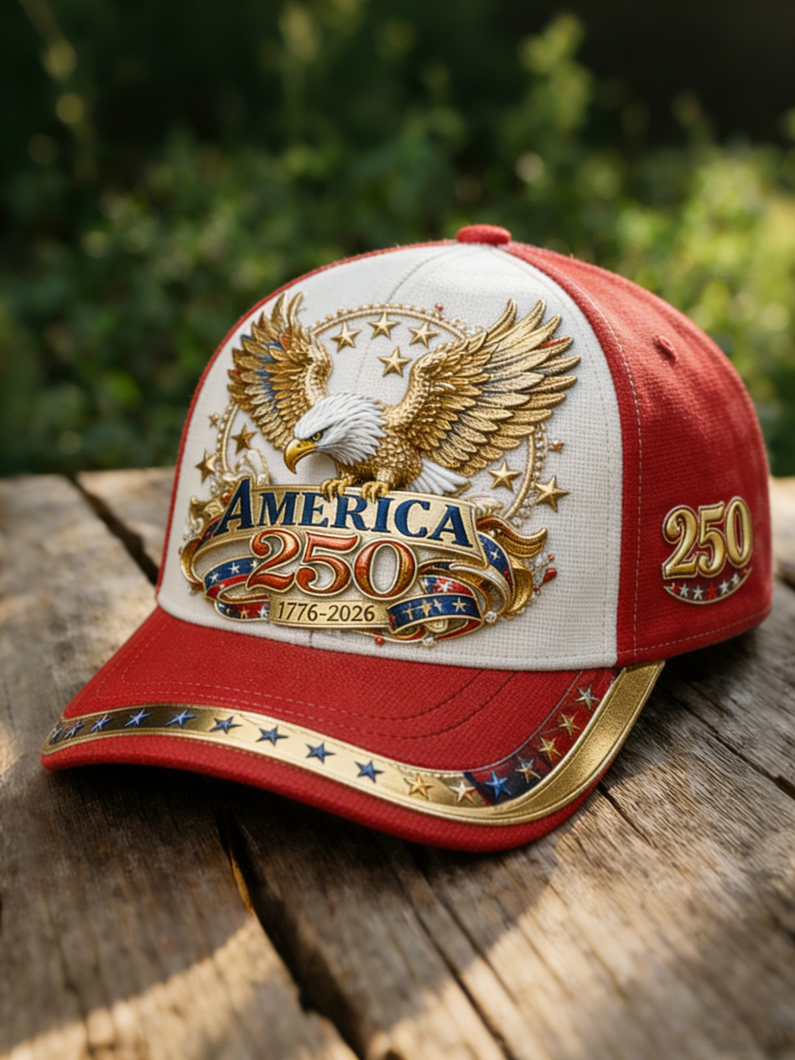 Bald Eagle 250th Anniversary Of The United States Hat 250 Years Of America Hat 1776 2026 Merch