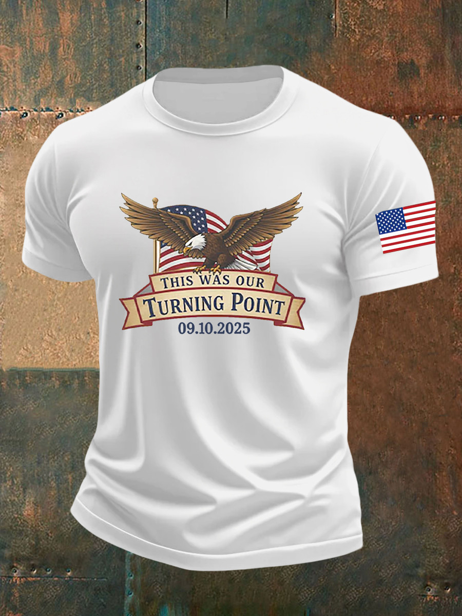 Bald Eagle This Is Our War Turning Point Charlie Kirk T-Shirt Charlie Kirk Legacy Day 2025 Shirt