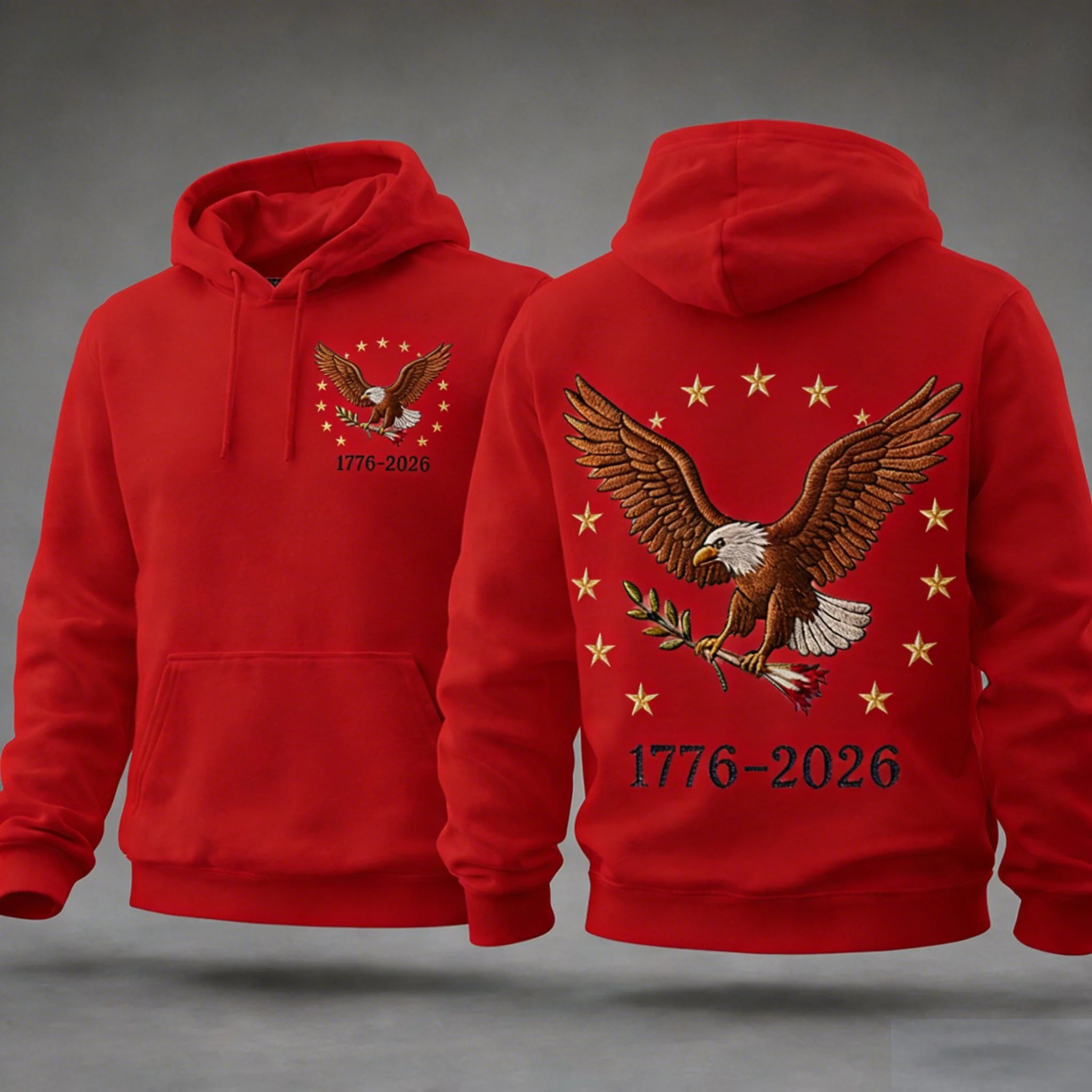 Bald Eagle United States Of America 250Th Anniversary Hoodie 1776 2026 Men's Patriotic Apparel Bald Eagle United States Of America 250Th Anniversary Hoodie 1776 2026 Men's Patriotic Apparel