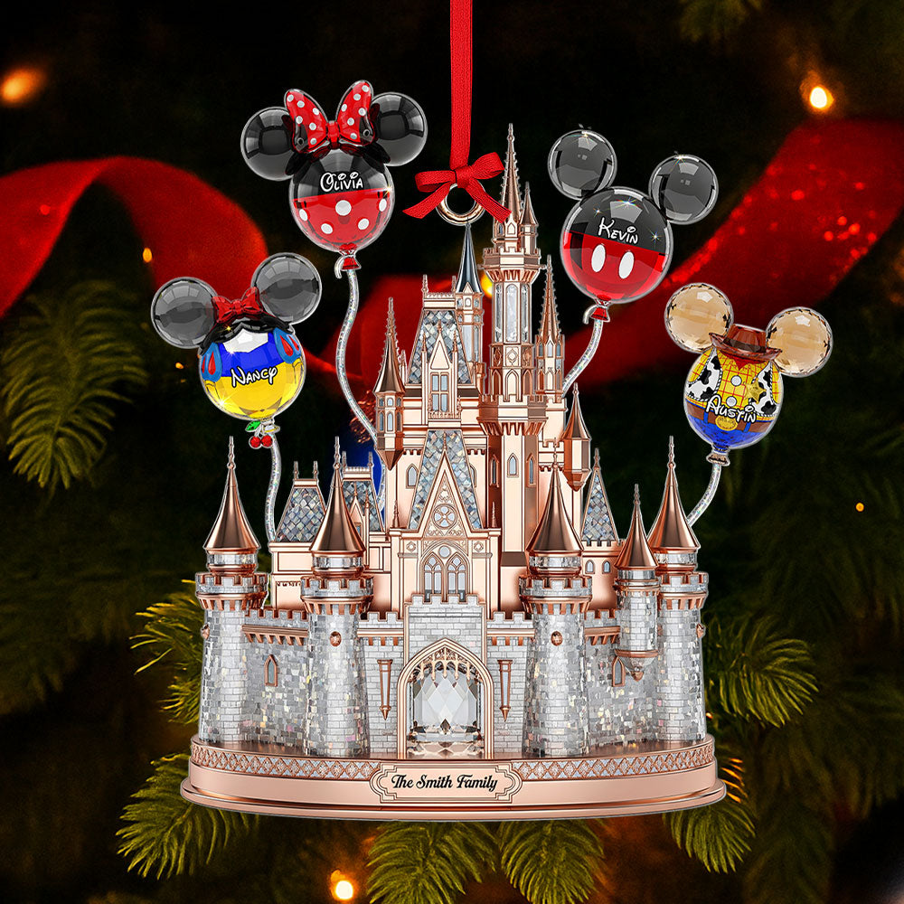 Balloon Family Ornament - Personalized Gifts For Family - Festive Holiday Keepsake Gift Balloon Family Ornament - Personalized Gifts For Family - Festive Holiday Keepsake Gift