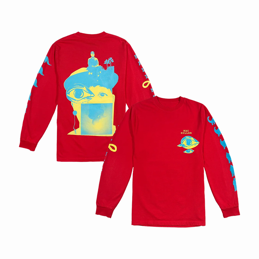 Balloonerism Mac Miller Long Sleeve Shirt Music Concert Merch Mac Miller Fans Gift Idea