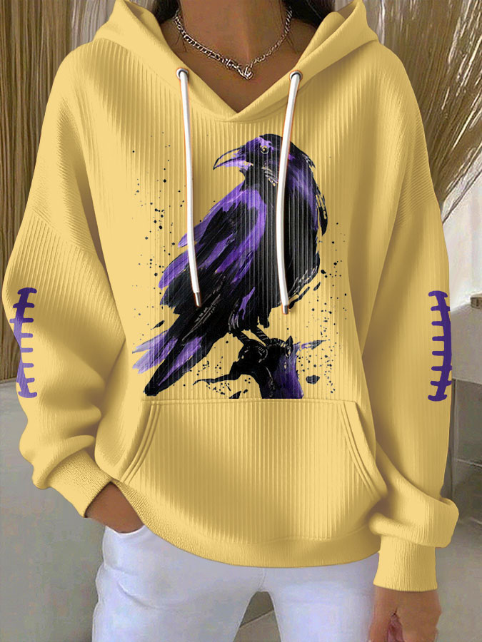 Baltimore Football Hoodie Game Day Women's Apparel BR Merch Gifts For Football Lovers