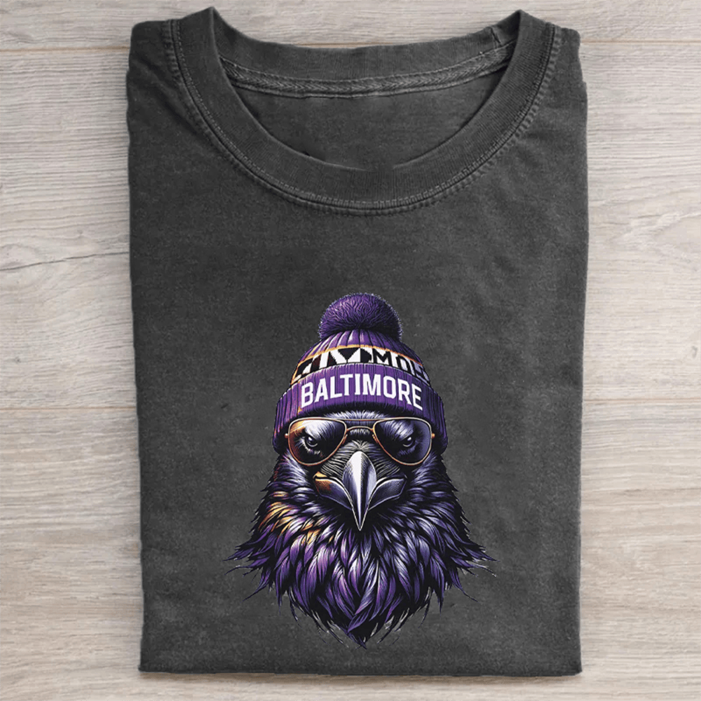 Baltimore Mascot Football T-Shirt Game Day Apparel Unique Presents For Football Fans