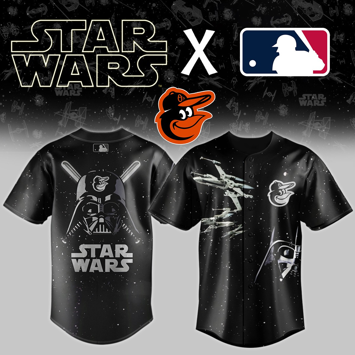 Baltimore Orioles Star Wars Jersey Gifts For Baseball Fans