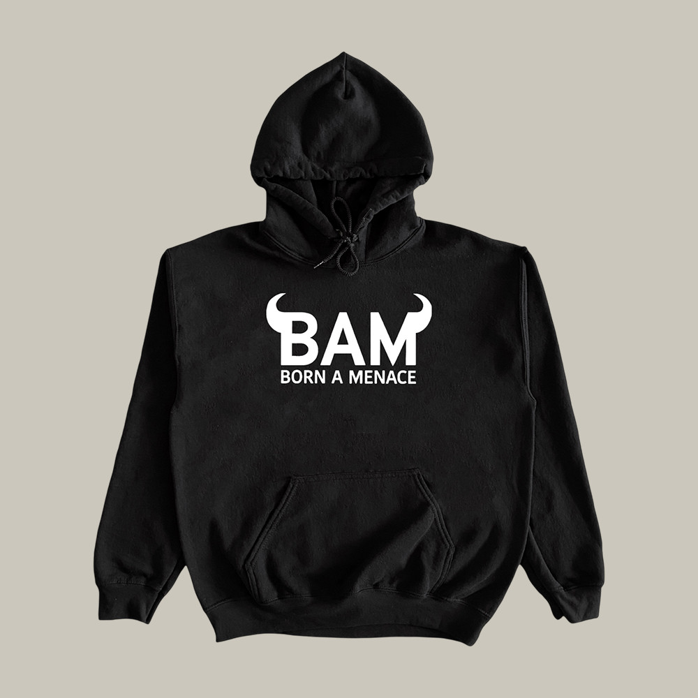 BAM Born A Manace Hoodie Youtuber Kanel Joseph Merch Fan Gift For Boyfriend
