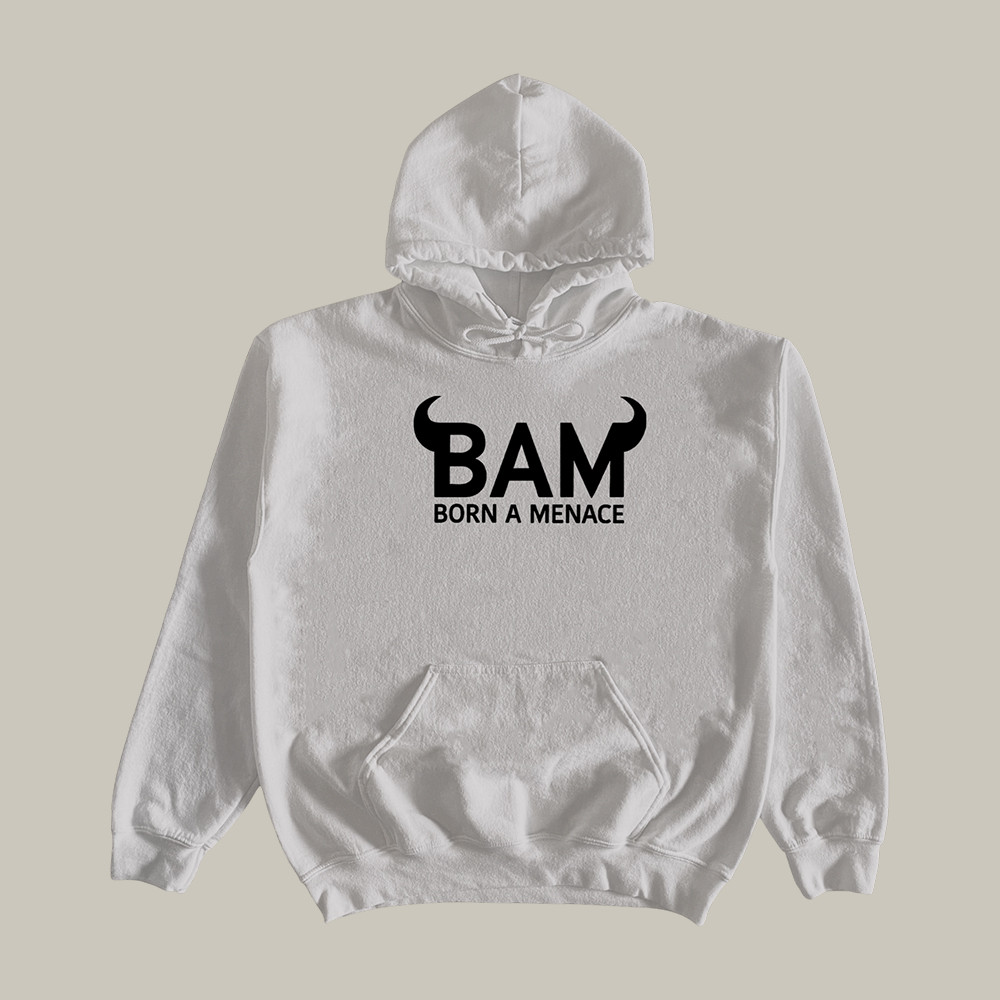 BAM Born A Menace Hoodie Kanel Joseph Hooded Sweatshirt Present For Comedy Fan