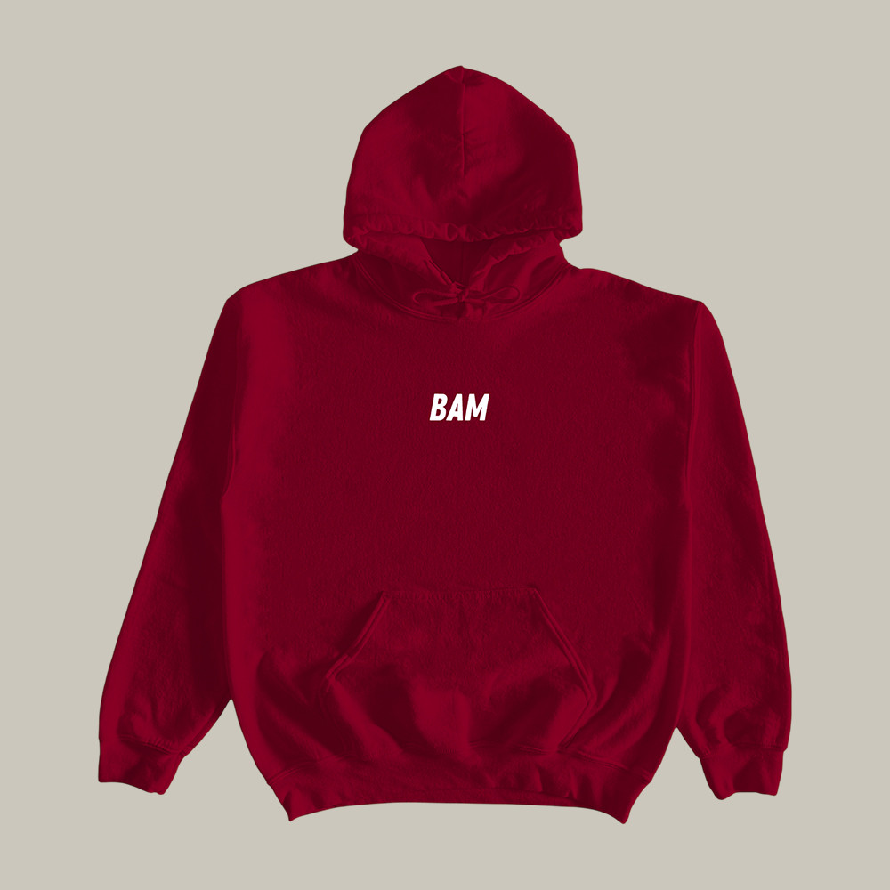 BAM Center Burgundy Hoodie Kanel Joseph Clothing Good Gift For Fans