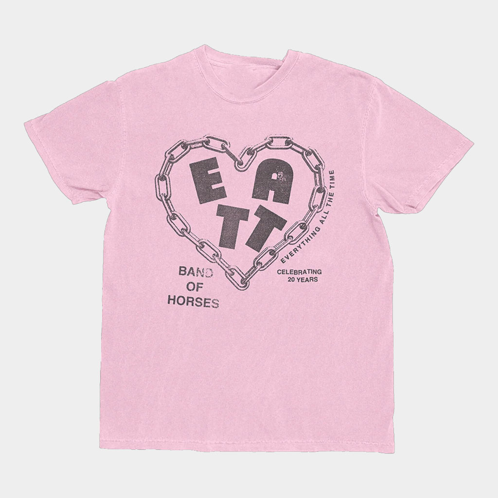 Band Of Horses Merch Eatt Heart T-Shirt Band Of Horses Shirt Gifts For Rock Fans