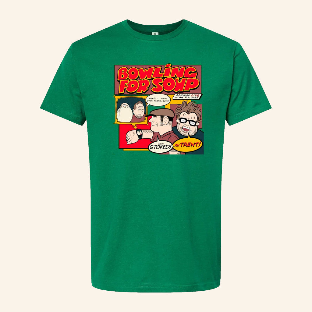 Bandwear Merch Bowling For Soup Stoked On Trent Album Art T-Shirt Gifts For Dudes Bandwear Merch Bowling For Soup Stoked On Trent Album Art T-Shirt Gifts For Dudes