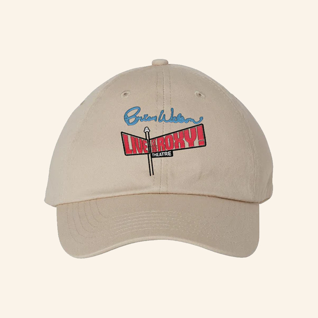 Bandwear Merch Brian Wilson Live At The Roxy Embroidered Hat Christmas Gifts For Men
