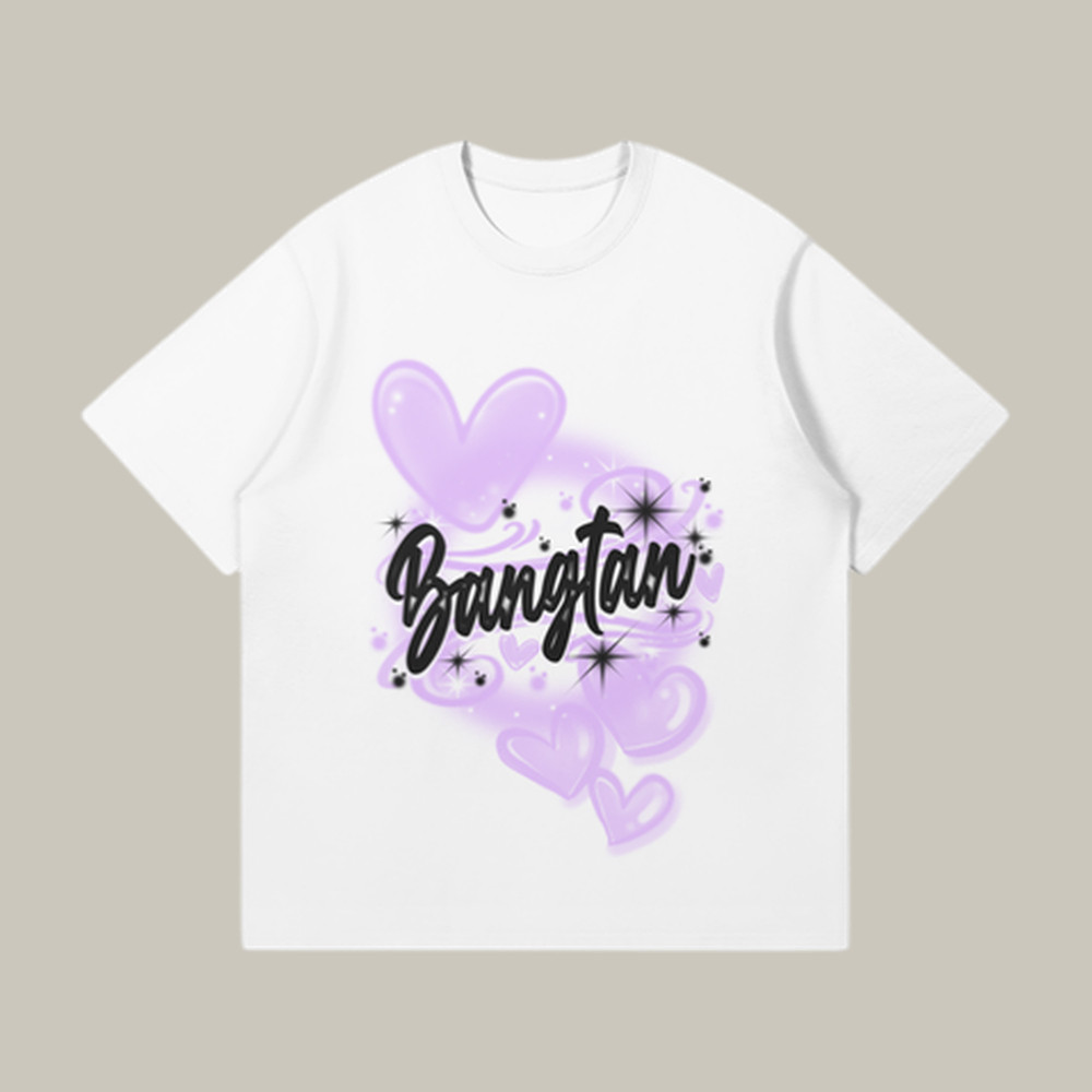 Bangtan Graffiti BTS T-Shirt BTS 2026 Comeback Clothes Kpop Music Lover Gift