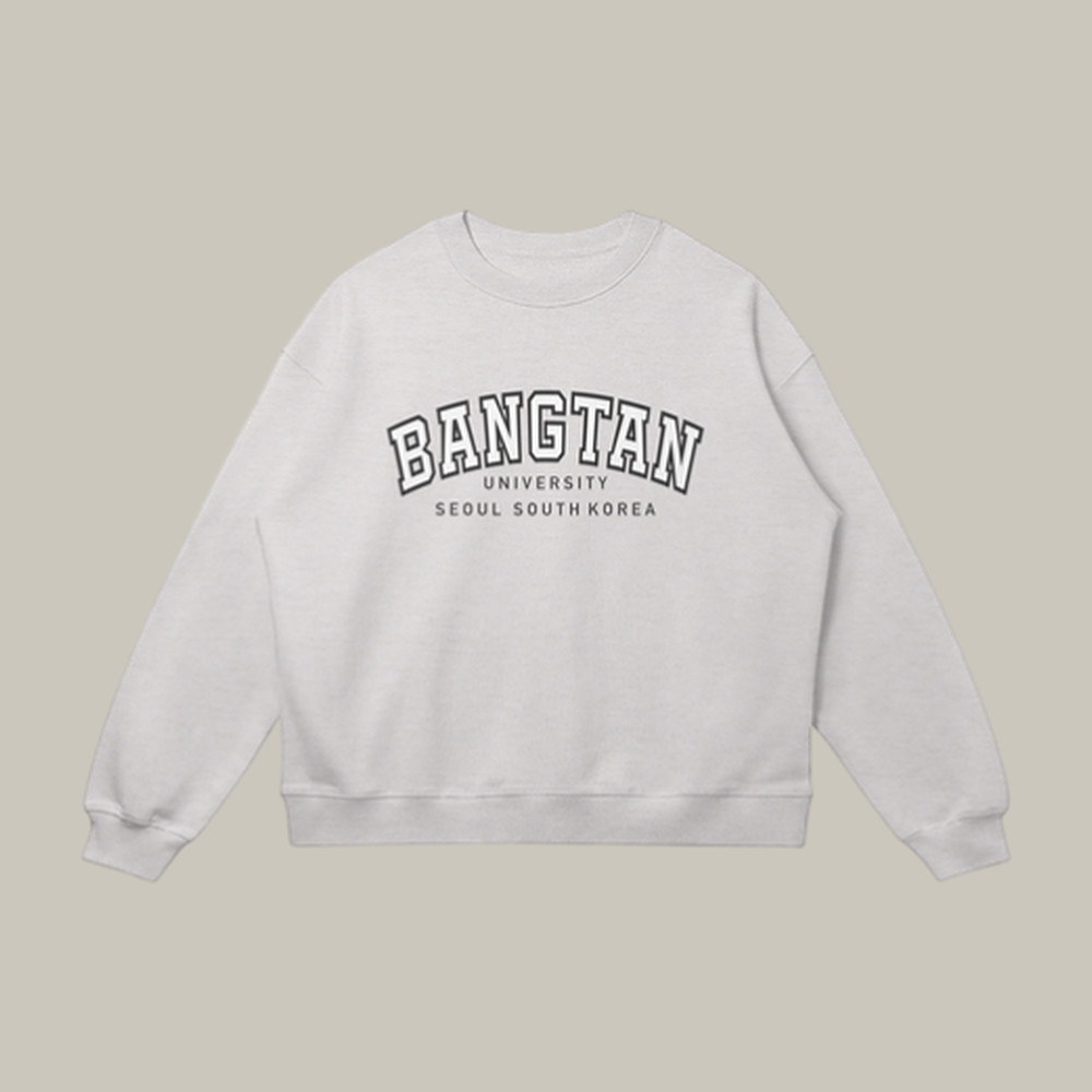 Bangtan University Seoul South Korea BTS Sweatshirt BTS 2026 Comeback Apparel Army Gift