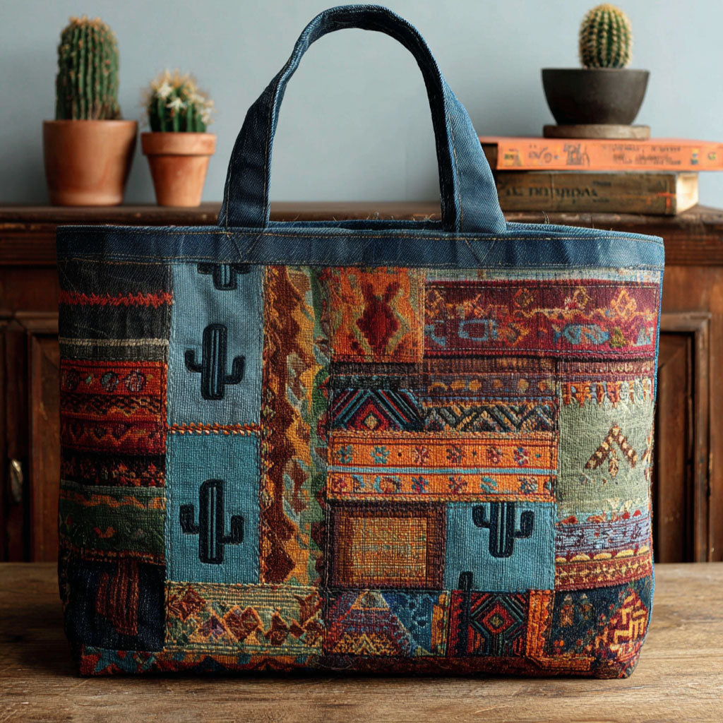 Barbed Wire Beauty Quilted Tote Bag Horse Related Gift Ideas