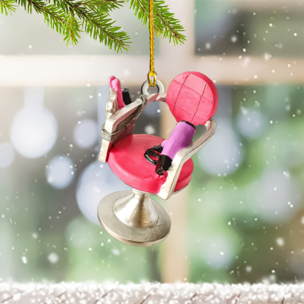 Barber Ornament 2024 Barber Shop Christmas Ornaments Decorations Gift