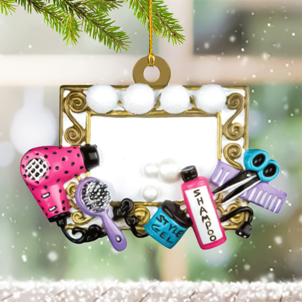 Barber Ornament Barber Christmas Ornaments Barbershop Decorations