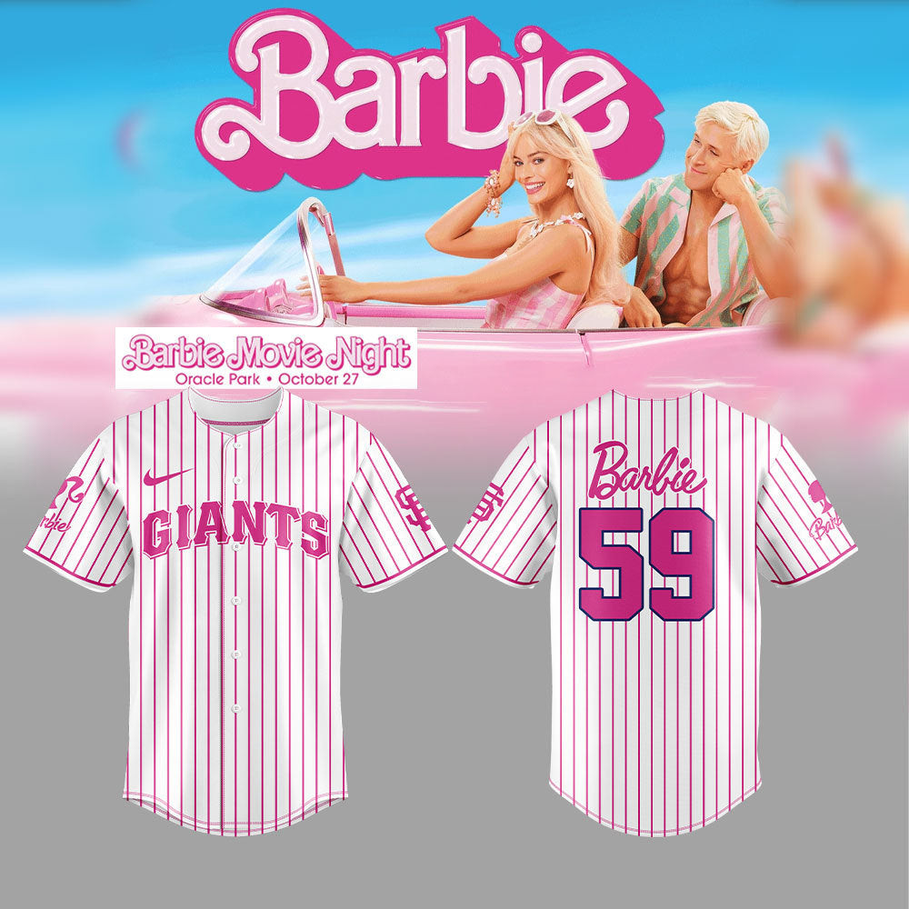 Barbie San Francisco Giants Baseball Jersey Gift Ideas For Baseball Lovers