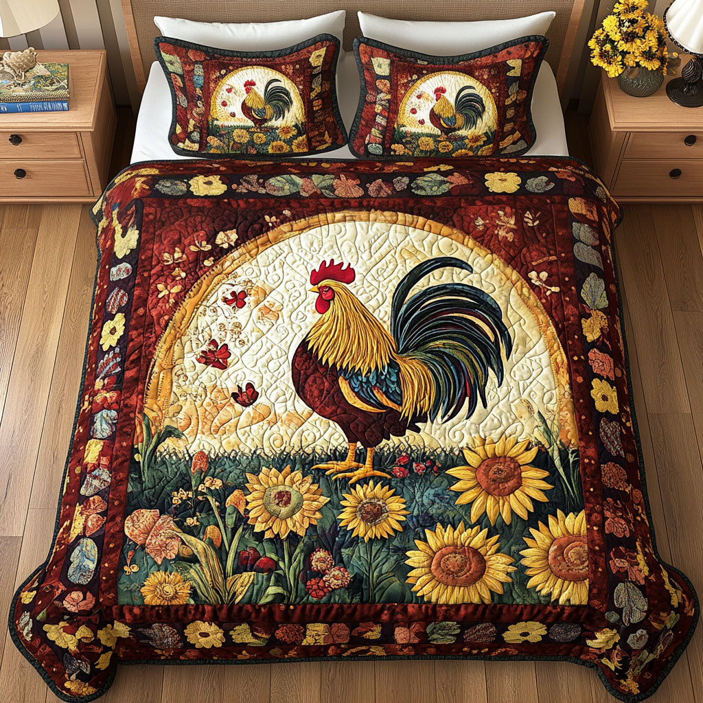 Barnyard Beauty Quilted Bedding Set Luxury Bedding Sets Special Birthday Gifts For Grandma