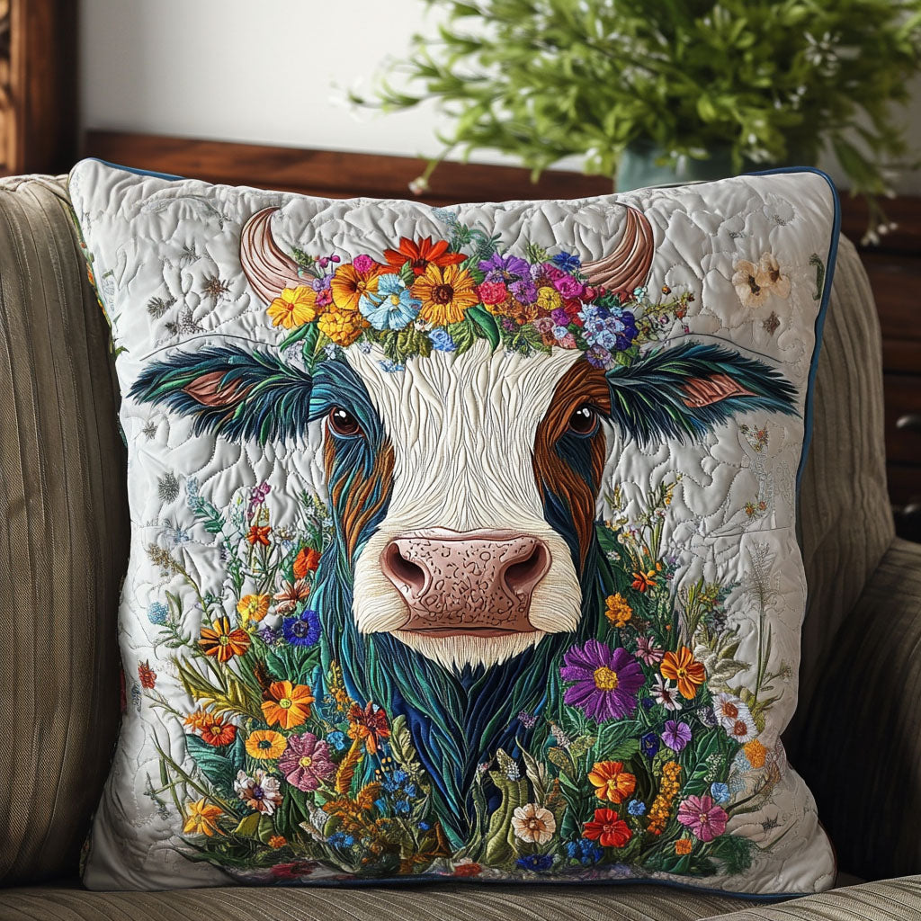 Barnyard Bloomers Quilted Pillow Case Home Decor Pillow Covers Good Presents For Farmers