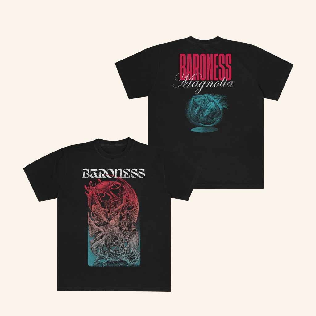 Baroness Merch Baroness Magnolia T-Shirt Music Lover Gift Ideas For Him Baroness Merch Baroness Magnolia T-Shirt Music Lover Gift Ideas For Him