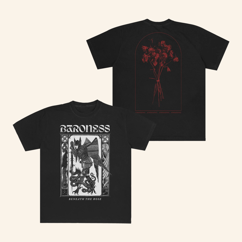 Baroness Merch Beneath The Rose T-Shirt Gifts For Music Lovers Baroness Merch Beneath The Rose T-Shirt Gifts For Music Lovers