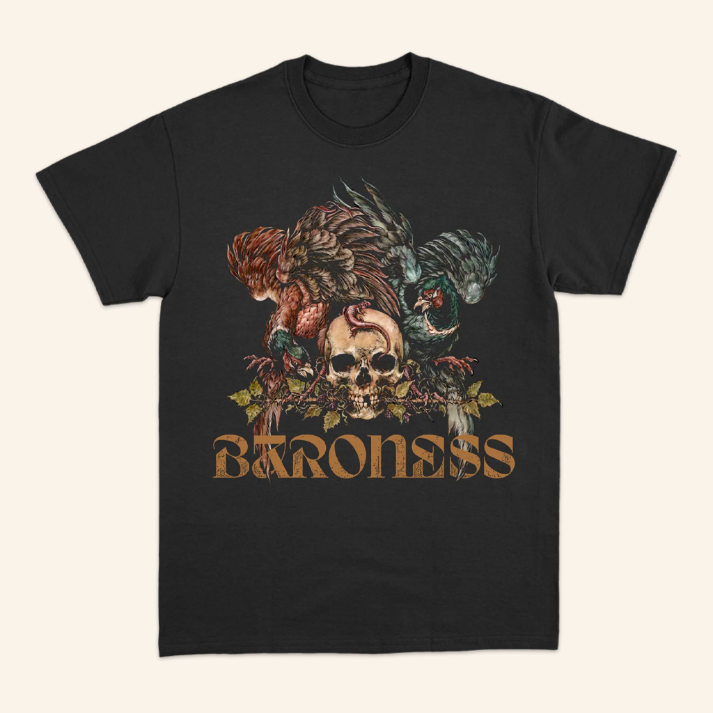 Baroness Merch Pheasants T-Shirt Unique Gifts For Music Lovers Baroness Merch Pheasants T-Shirt Unique Gifts For Music Lovers