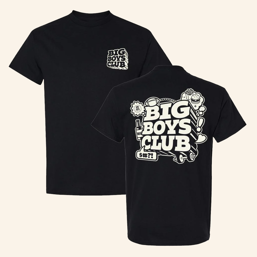 Barstool Sports Merch Big Boys Club Big Boy T-Shirt Christmas Ideas For Boyfriend