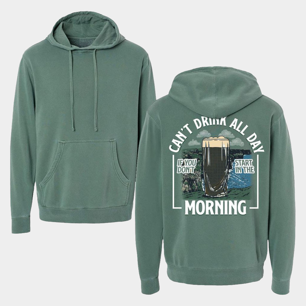Barstool Sports Merch Can't Drink All Day Cliffs Hoodie Unique Gifts For Boyfriend