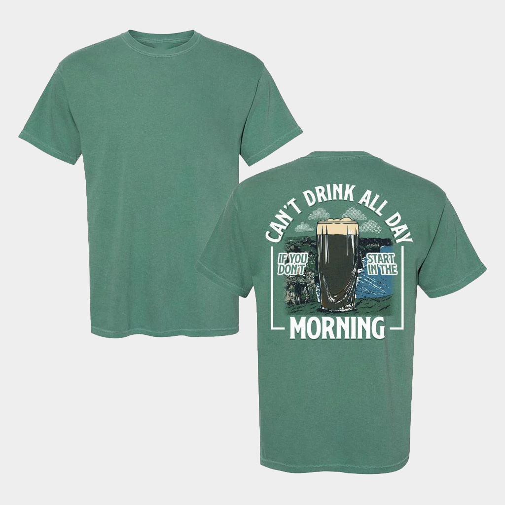 Barstool Sports Merch Can't Drink All Day Cliffs T-Shirt Best Gifts For Dad