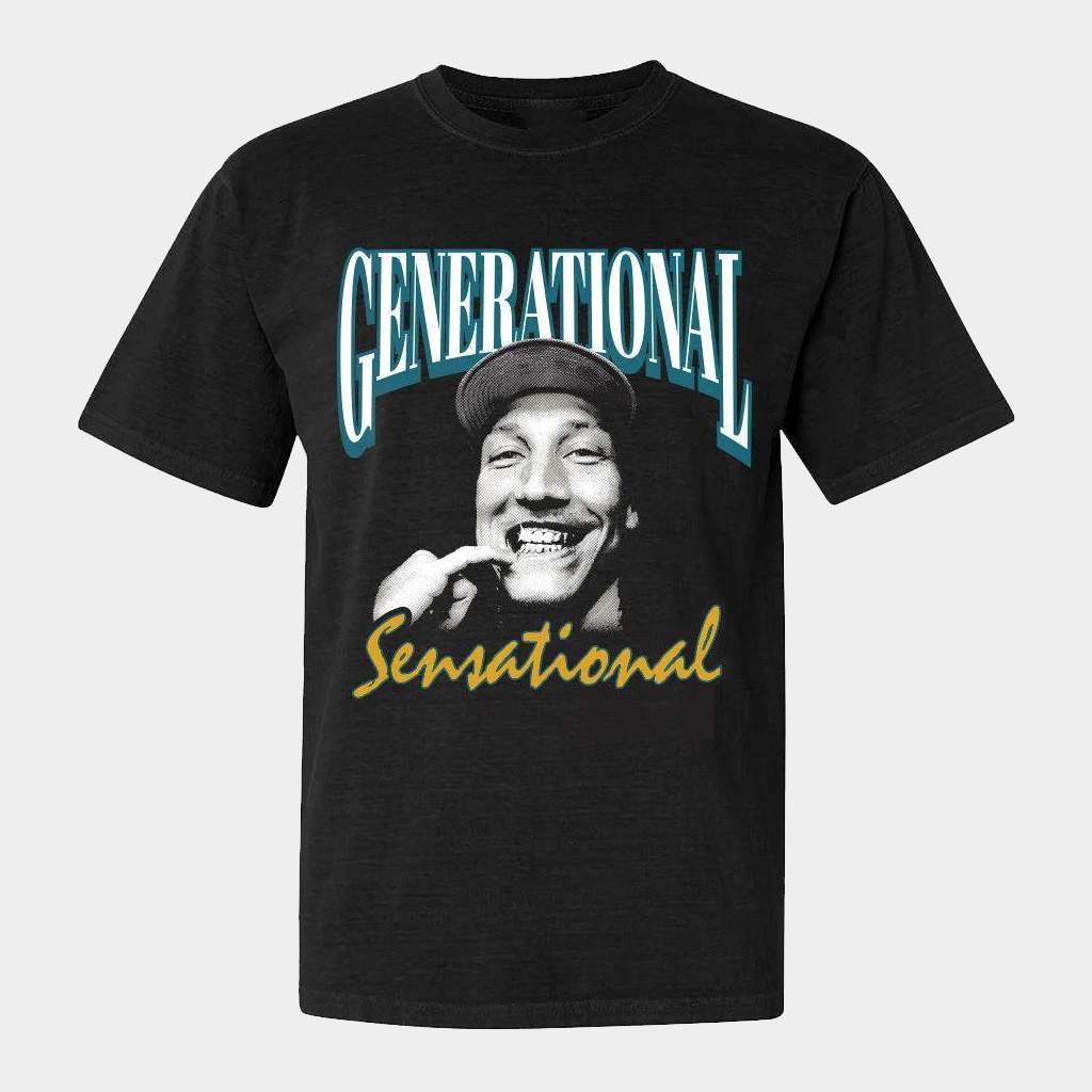 Barstool Sports Merch Generational Sensational T-Shirt Trevor Lawrence Merch Football Fan Gifts