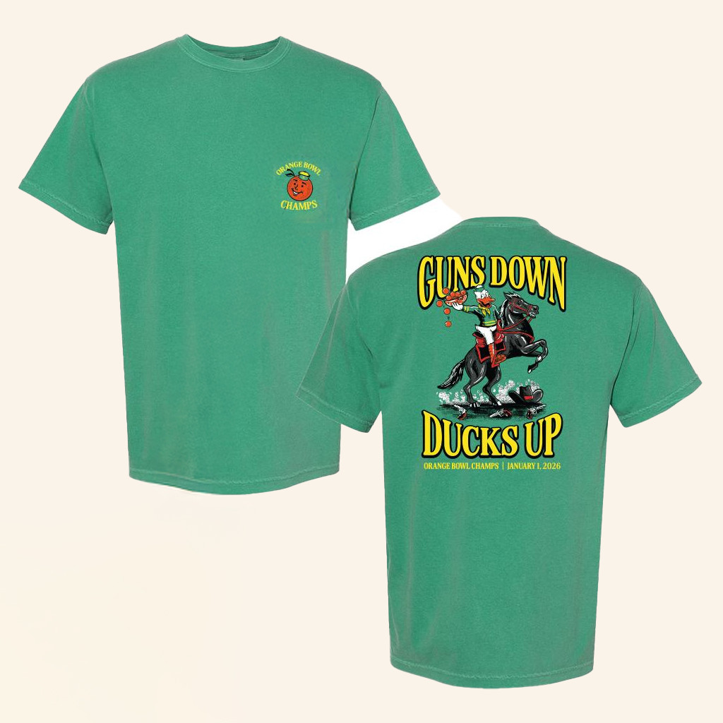 Barstool Sports Merch Guns Down Ducks Up T-Shirt Great Gifts For Friends