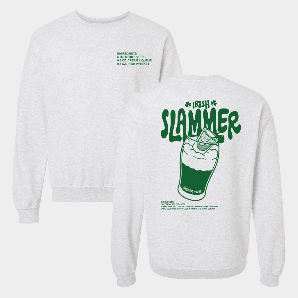 Barstool Sports Merch Irish Slammer Sweatshirt St Patrick's Day Gifts Ideas