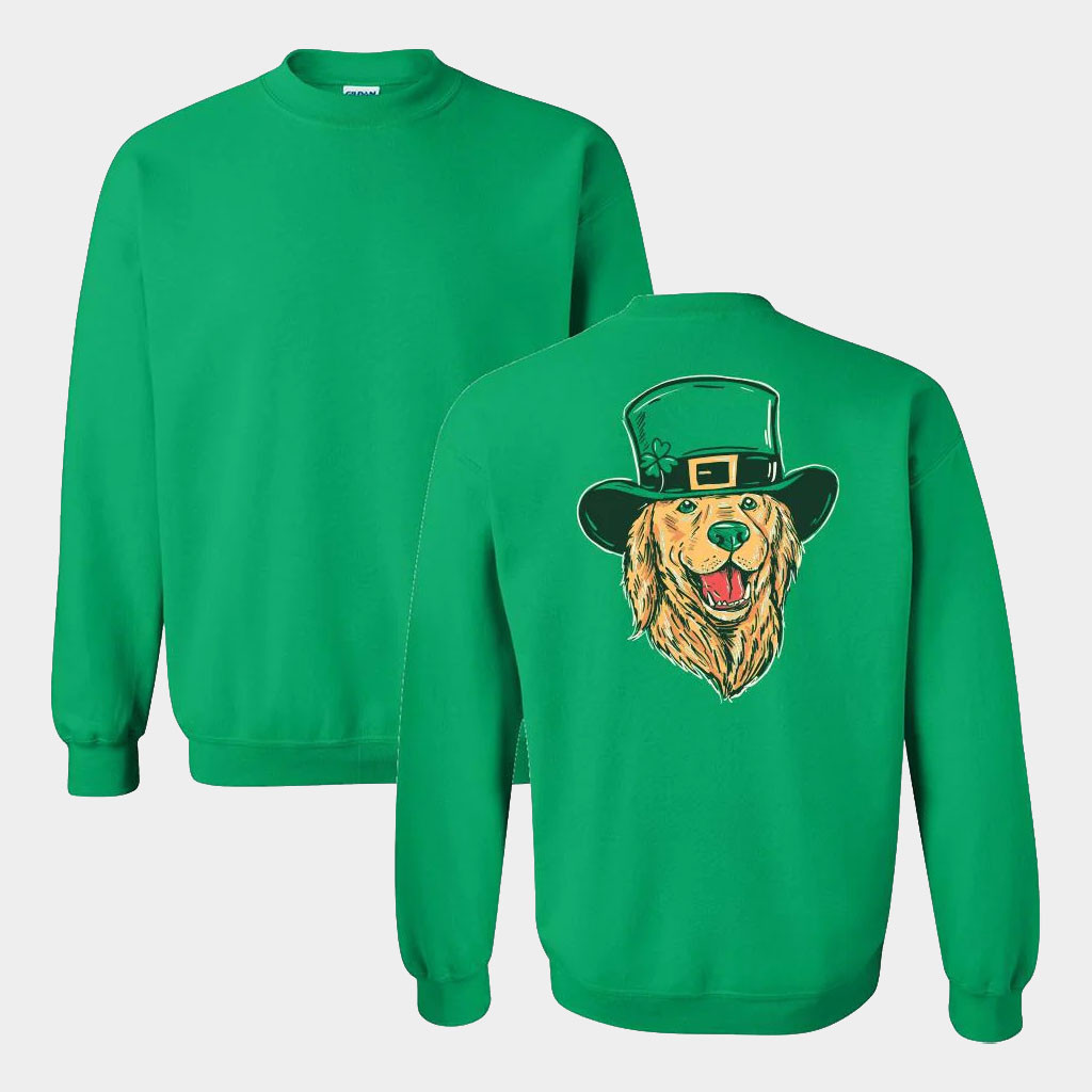 Barstool Sports Merch Leprechaun Dog Sweatshirt St Patrick's Day Apparel Gifts For Dog Lovers Barstool Sports Merch Leprechaun Dog Sweatshirt St Patrick's Day Apparel Gifts For Dog Lovers