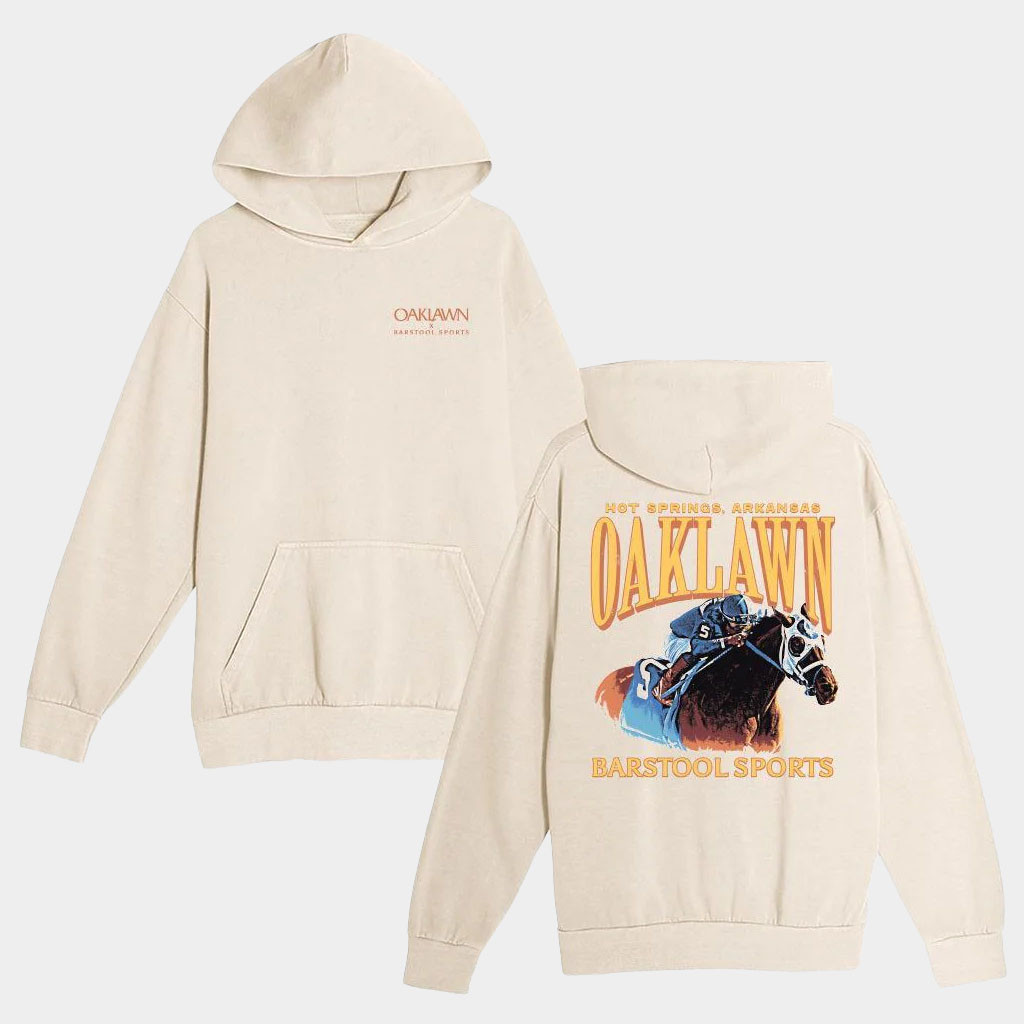 Barstool Sports Merch Oaklawn x Barstool Sports Heritage Hoodie Gifts Ideas For Him