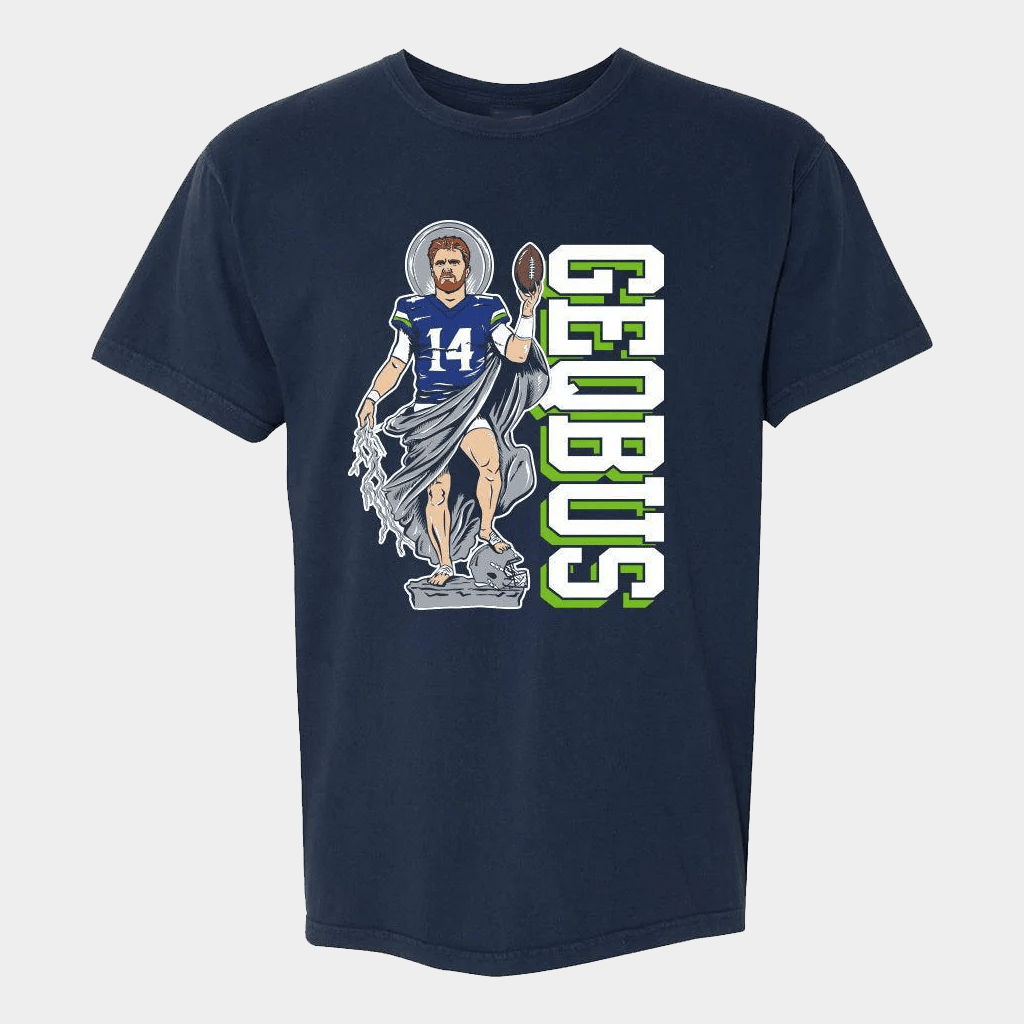 Barstool Sports Merch Sea Geqbus T-Shirt Sam Darnold Meme Shirt Gifts For Football Fans