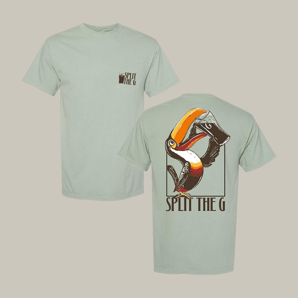 Barstool Sports Split the G Toucan Bird T-Shirt St Paddys Day Shirt Gift Idea