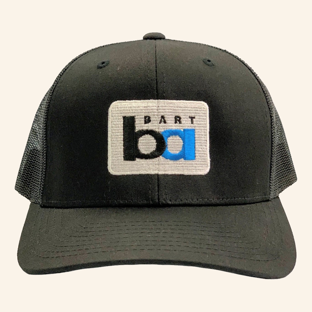BART Merch BART Logo Trucker Hat Embroidered Gifts Ideas For Dad BART Merch BART Logo Trucker Hat Embroidered Gifts Ideas For Dad