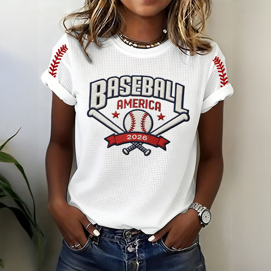Baseball America T-Shirt 2026 World Baseball Classic Merch Present For Fans