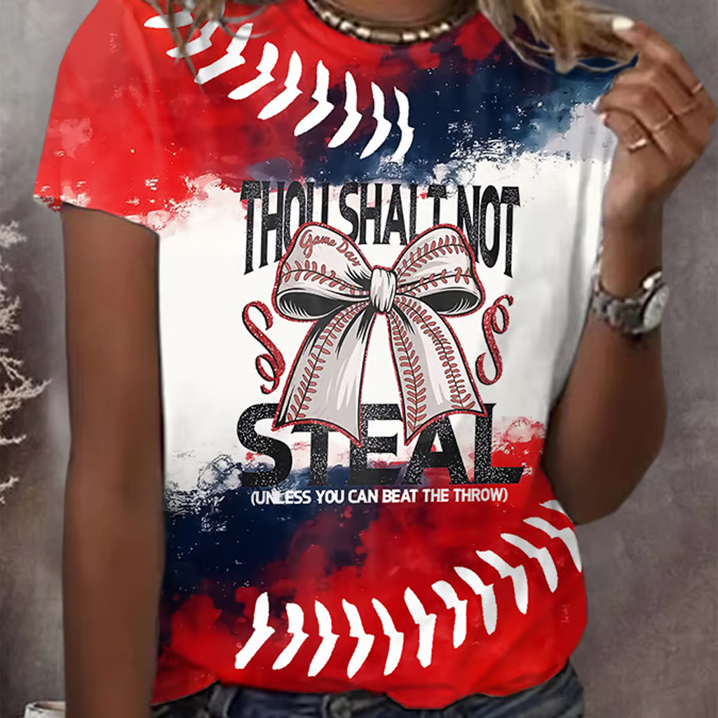 Baseball Bow Thou Shall Not Steal Unless You Can Beat The Throw T-Shirt Baseball Lovers Gifts Baseball Bow Thou Shall Not Steal Unless You Can Beat The Throw T-Shirt Baseball Lovers Gifts