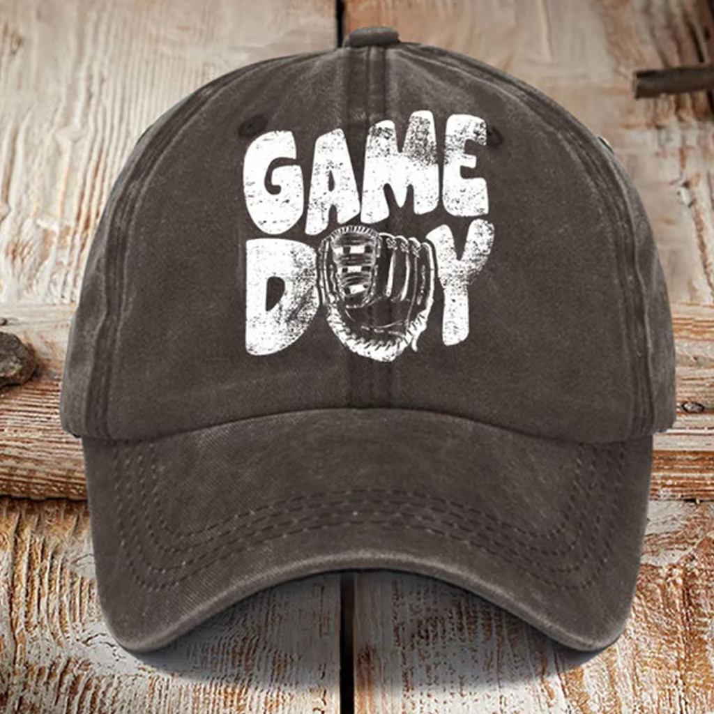 Baseball Game Day Hat Vinatge Cap Best Gifts For Baseball Lovers