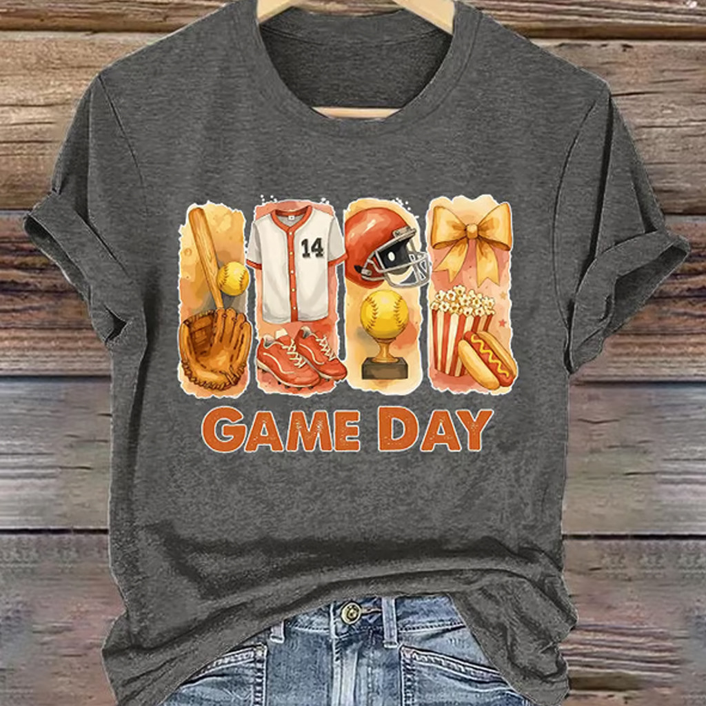 Baseball Game Day T-Shirt Game Day Clothing Baseball Lover Gift Ideas