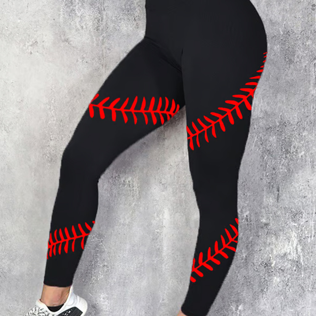 Baseball Laces Leggings Game Day Clothing Baseball Team Gift Ideas Baseball Laces Leggings Game Day Clothing Baseball Team Gift Ideas