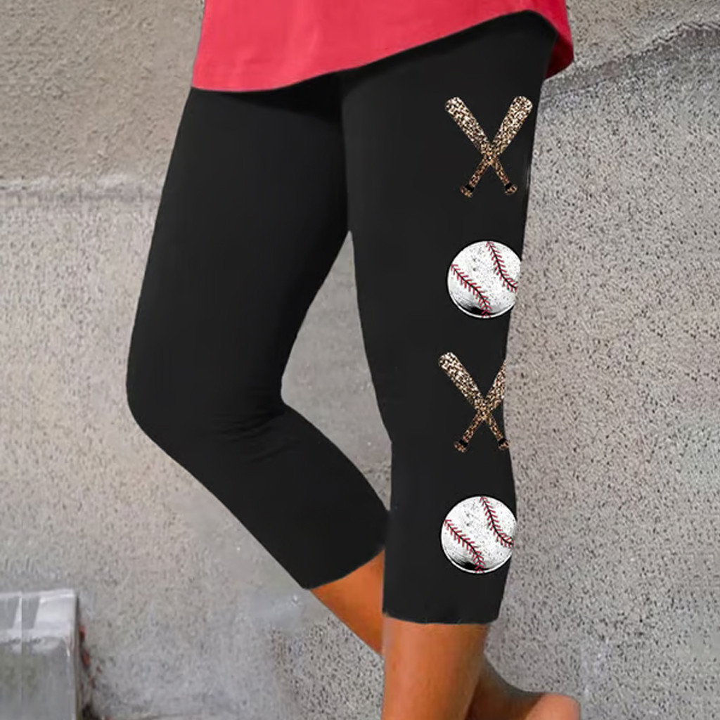 Baseball Leggings For Women's Baseball Lovers Game Day Apparel Gifts For Girlfriend Baseball Leggings For Women's Baseball Lovers Game Day Apparel Gifts For Girlfriend
