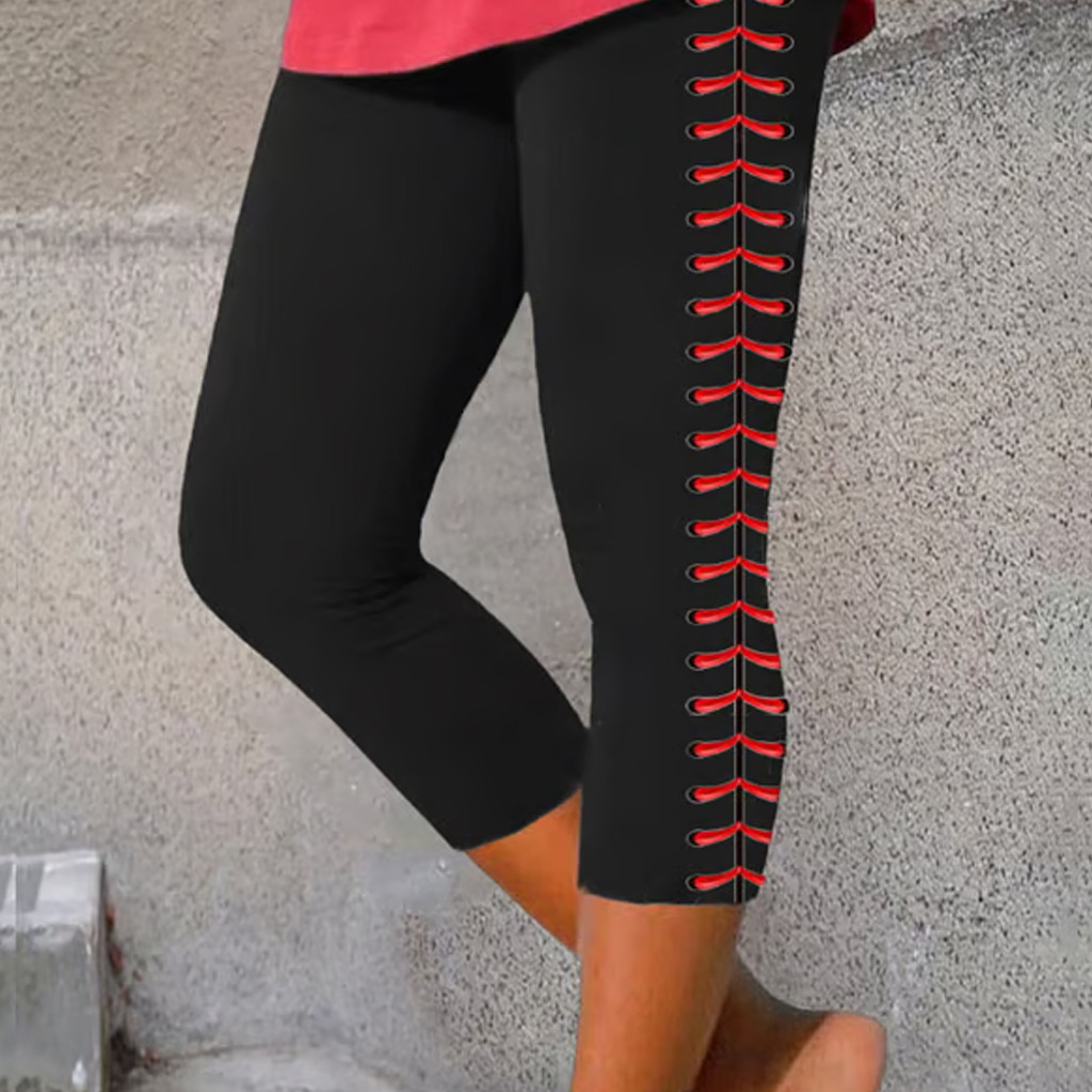 Baseball Leggings For Women's Baseball Lovers Game Day Clothing Gifts For Wife Baseball Leggings For Women's Baseball Lovers Game Day Clothing Gifts For Wife