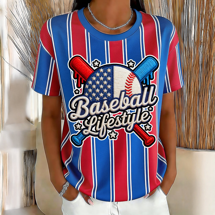 Baseball Lifestyle T-Shirt World Baseball Classic 2026 Merch Cool Gift For Her